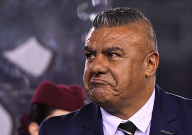 Claudio Tapia, presidente de la Asociación del Fútbol Argentino.