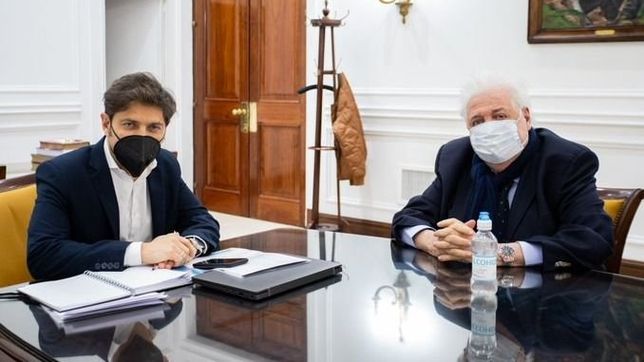 kicillof busca bajar la temperatura con larreta y ya tiene su cuarentena light