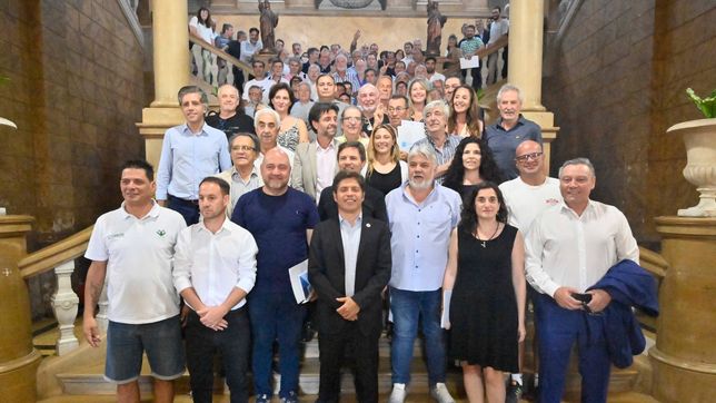 Axel Kicillof, con el empresariado pyme.