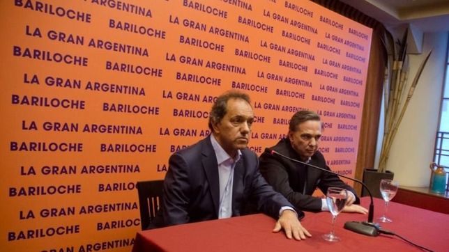 pichetto se muestra con scioli despues de recibir el apoyo de randazzo