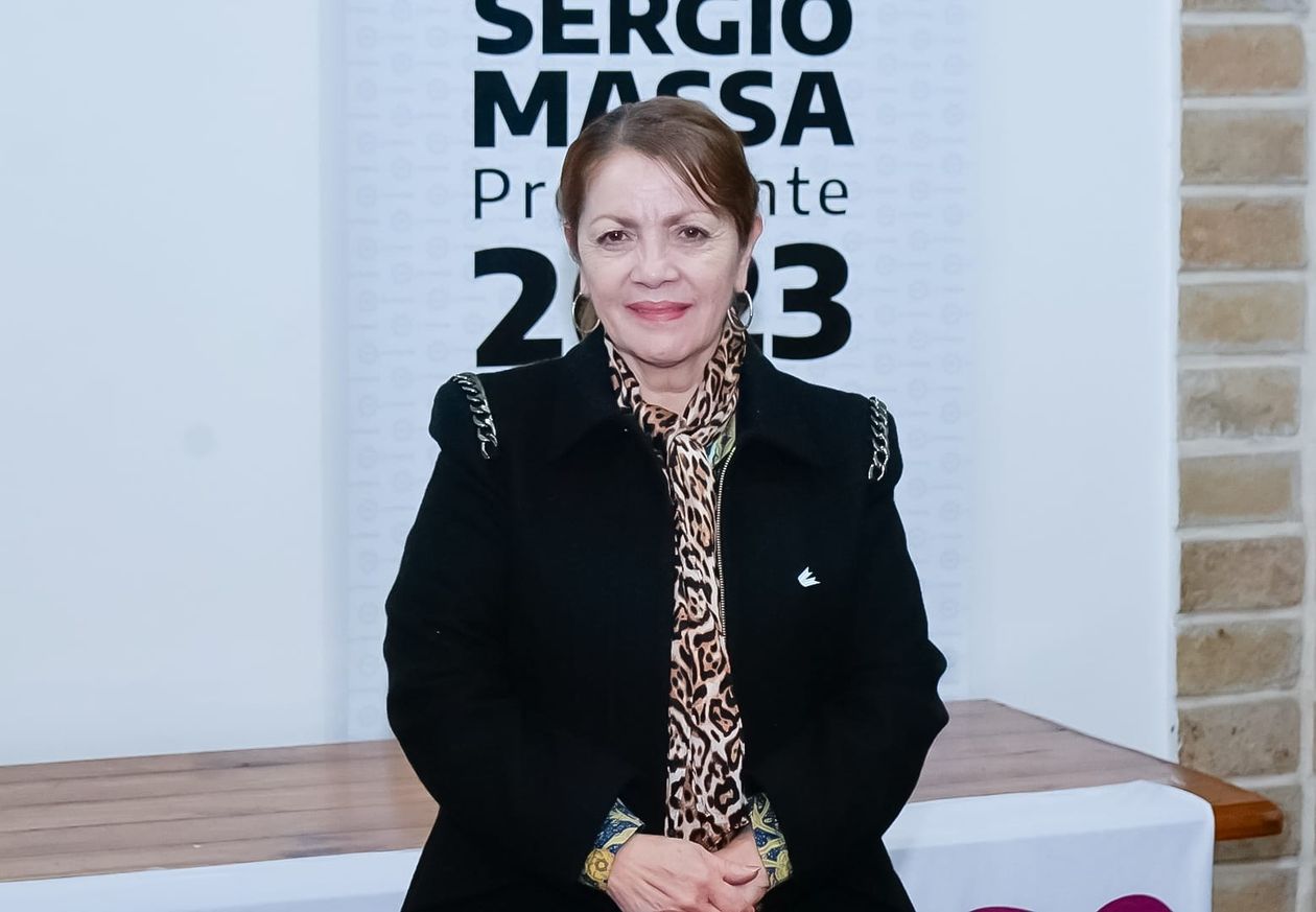 Blanca Cantero, intendenta massista de Presidente Perón.