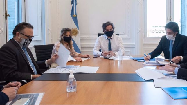 el oficialismo celebro el acuerdo con los principales acreedores