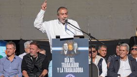 Sin Massa y con faltazos K, el acto de la CGT perdió volumen político