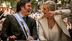 Javier Milei y Karina Milei. Javier Milei y Karina Milei.