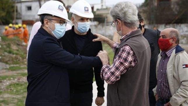 rodriguez larreta vuelve a pisar el conurbano de la mano de valenzuela