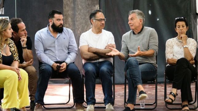 pocos y divididos: el video de macri reavivo la interna del pro rio negro