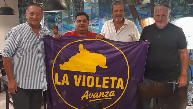 La Violeta Avanza. Un grupo provincialista quiere meterse en La Libertad Avanza de Río Negro.