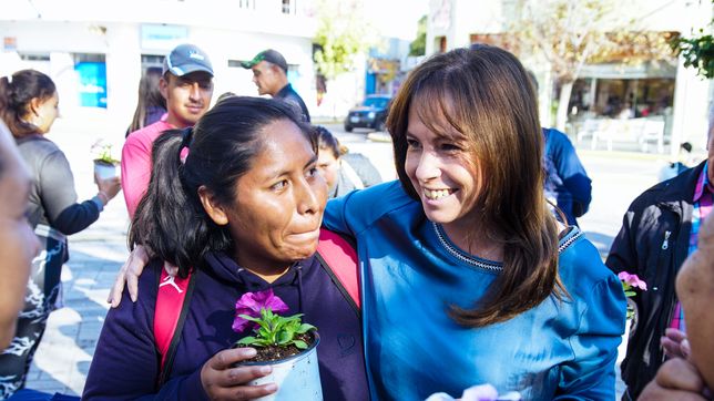 Cristina Vidal, candidata a intendenta de Villa Dolores que cuenta con el respaldo de Martín Llaryora.