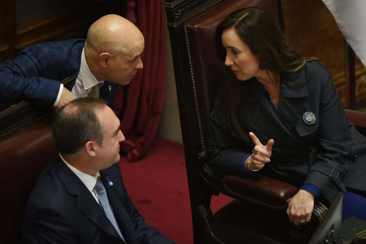 Victoria Villarruel, clave en el destino de Edgardo Kueider.&nbsp;