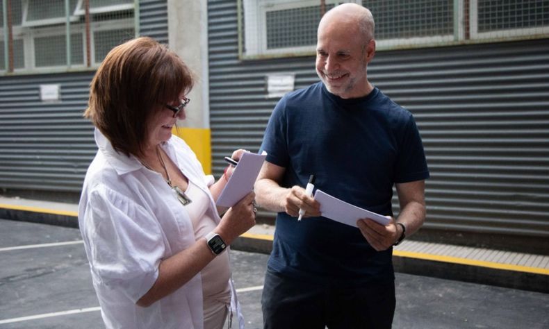 Horacio Rodríguez Larreta y Patricia Bullrich