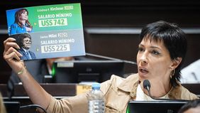 Mayra Mendoza, diputada de Fuerza Patria.