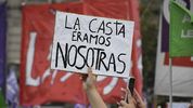 El 80% de las mujeres quiere cambiar el gobierno de Javier Milei. El 80% de las mujeres quiere cambiar el gobierno de Javier Milei.