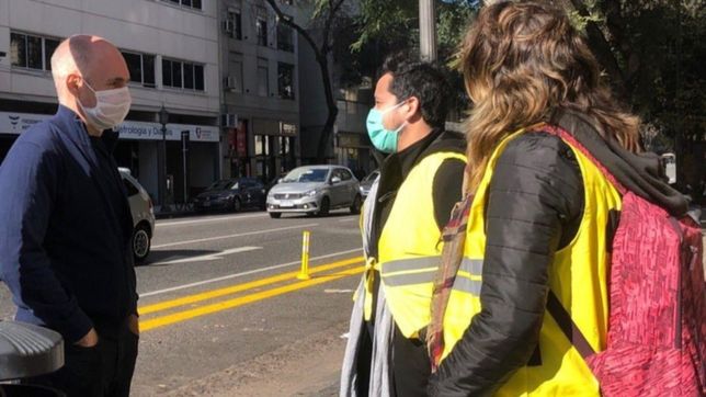 alerta covid: larreta saca a la calle el ejercito antiaglomeraciones