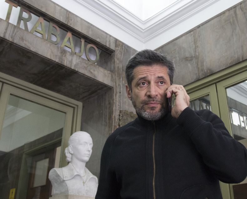 Víctor Santa María, secretario general de Fateryh y dueño del Grupo Octubre. Noticias Argentinas Víctor Santa María, secretario general de Fateryh y dueño del Grupo Octubre. Noticias Argentinas