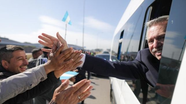 fernandez, tras el deshielo: bajen las armas, aca hay un pueblo que quiere comer