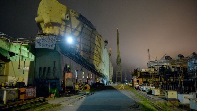 astillero: recrudece el alerta gremial ante el recorte de vidal
