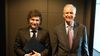 Javier Milei y Manuel Tagle, titular de la Bolsa de Comercio de Córdoba
