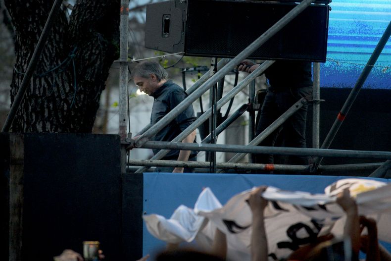 Máximo Kirchner en La Plata - Atenas