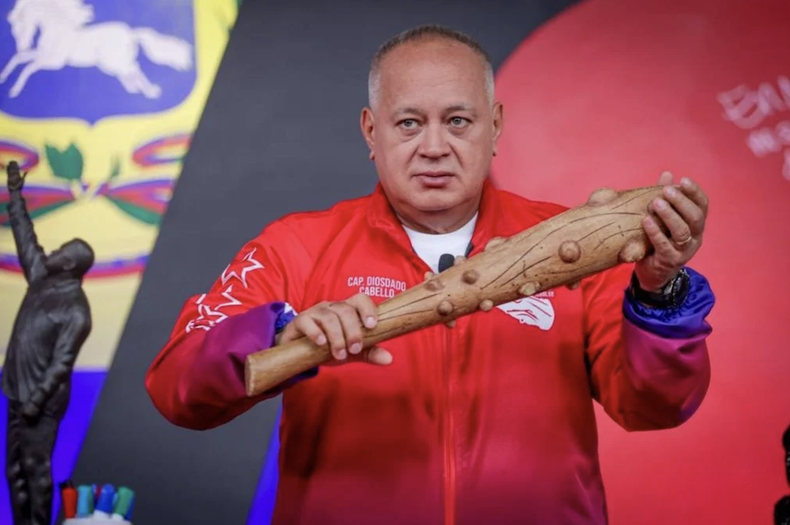 Diosadado Cabello, el dos de Nicol&aacute;s Maduro, acaso una inspiraci&oacute;n para Javier Milei.