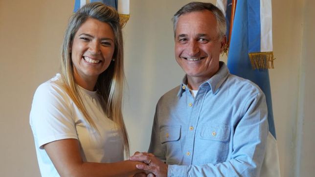 Nadia Márquez sumó a David Schlereth a La Libertad Avanza en Neuquén.
