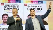 Mauricio Macri y Federico Angelini.