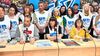 La conducción actual de UnTER Río Negro y candidatos de la Celeste en conferencia de prensa.