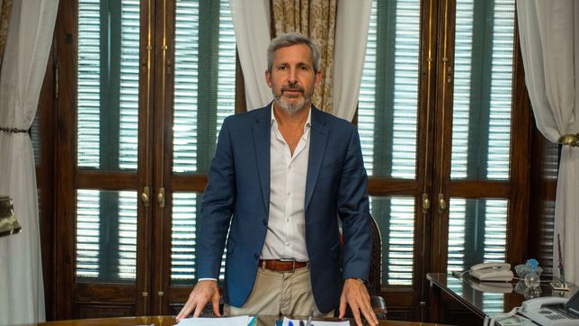 El gobernador Rogelio Frigerio recibió a Letra P en su despacho, en la Casa de Gobierno de Entre Ríos. (Foto: Juan Manuel Hernández) 