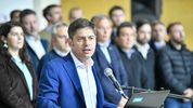 Axel Kicillof en conferencia de prensa