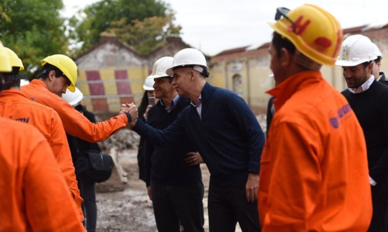 Larreta con Moccia