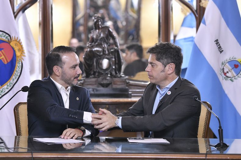 Juan Pablo Vald&eacute;s y Axel Kicillof.&nbsp;