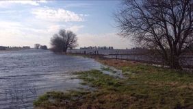Inundaciones: elevan petitorio contra el ingreso de agua a lagunas de Guaminí