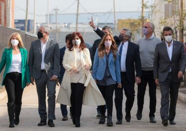 CFK buscó cerrar el cumple-gate: vista al frente y tarea para Fernández