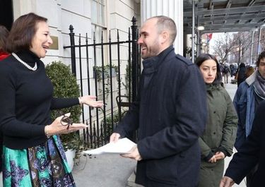 La anfitriona “peronista” de Martín Guzmán en la meca del capital