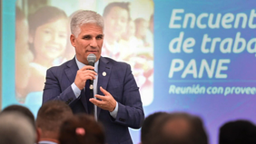Claudio Poggi busca afianzar su proyecto provincial en San Luis. 
