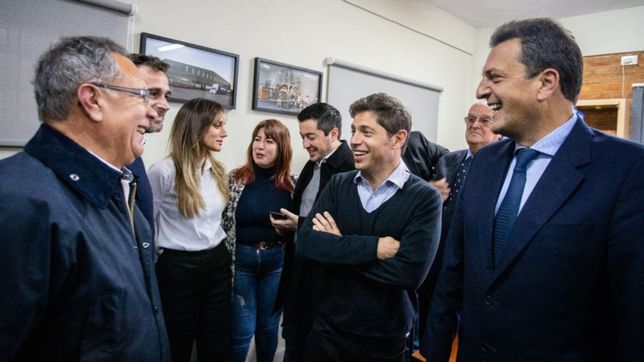 rosca de primera en el frente de todos