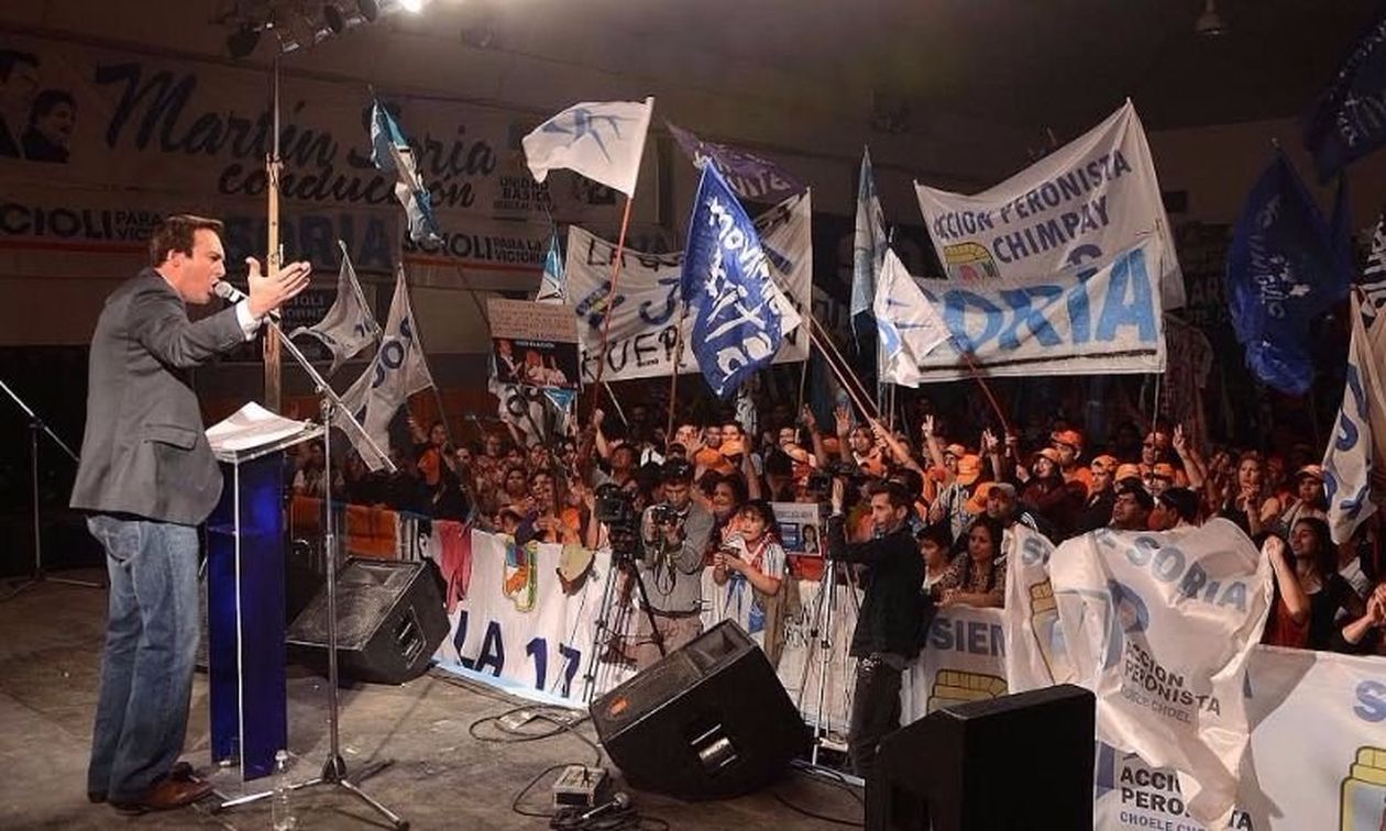 Alberto Weretilneck Pedro Pesatti Luis Di Giácomo Martín Soria PJ Río Negro Cambiemos PRO Cipolletti Aníbal Tortoriello