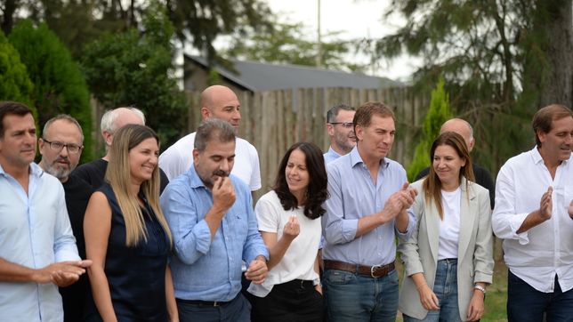 Reunión de la mesa bonaerense del PRO en La Plata. 