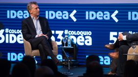 Mauricio Macri en el 53° Coloquio de IDEA