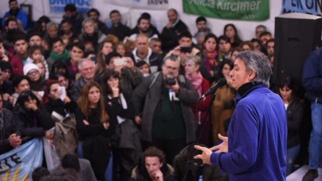 gestos entre la campora e intendente dialoguista