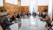 francos se reunio con representantes del pro para reafirmar el apoyo a la ley omnibus xs