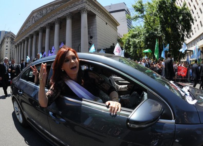 10 de diciembre de 2011: Cristina Fernández de Kirchner inicia su segunda presidencia. 