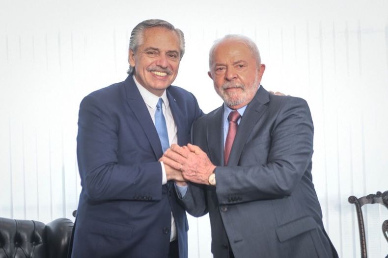 Alberto Fernández y Lula da Silva Lula da Silva Alberto Fernandez