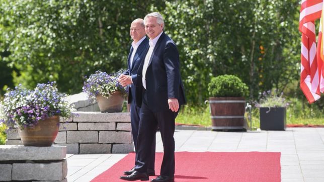 fernandez, desde la cumbre del g7: ?me voy satisfecho?