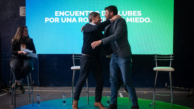 Matías Lammens y Juan Monteverde, aliados en Rosario.
