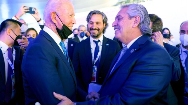 argüello confirmo la reunion de fernandez con biden, todavia sin fecha