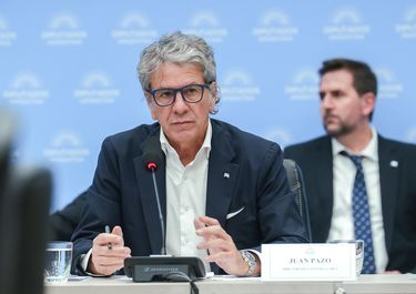Juan Pazo, titular de la ARCA, durante el debate del Presupuesto 2026.