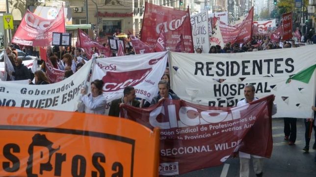 con la paritaria congelada, medicos bonaerenses haran otro paro por 48 horas
