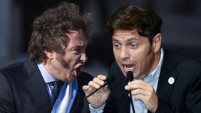 Javier Milei versus Axel Kicillof