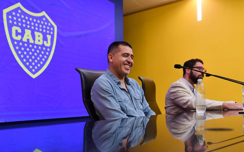 Juan Román Riquelme, candidato a vicepresidente de Boca. 