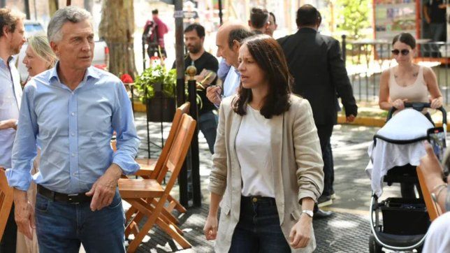 Mauricio Macri y Soledad Martínez. 